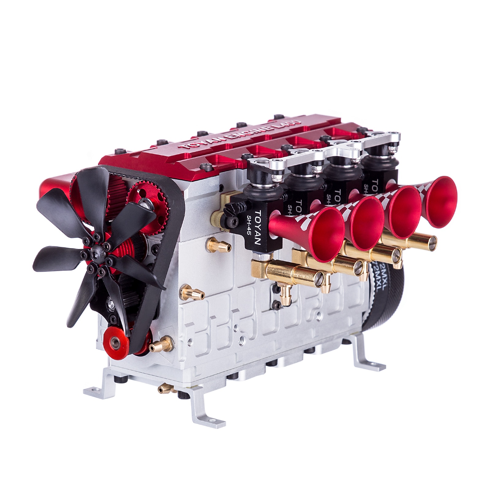 TOYAN FS L400 14cc Inline 4 cylinder 4 stroke Water-cooled Nitro Engine Model 1