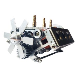 Metal V6 Electromagnetic Engine Model Motor...