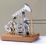 Stirling Mini Engine Model Movable Engine DIY Assembly Steam All Metal Toy 3