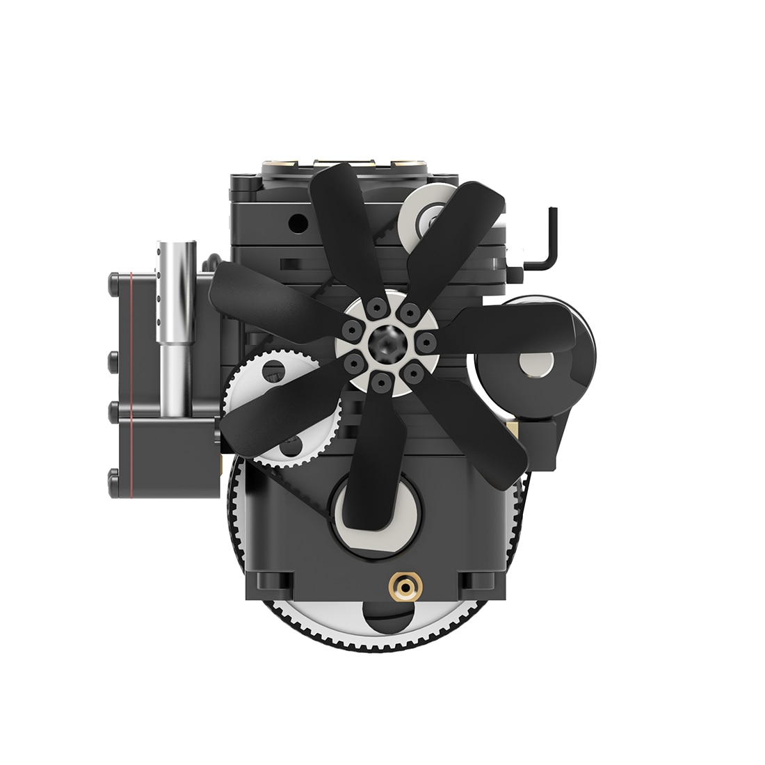 TOYAN Engine FS-S100AT Single-Cylinder Four-Stroke Nitro / Gasoline General Engine Model For RC Car Ship Model Teach - Souvenir Version 3