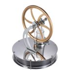 Low Temperature Mini Air Stirling Engine Motor Model Heat Steam Arrival Stainless Steel Education Toy 1