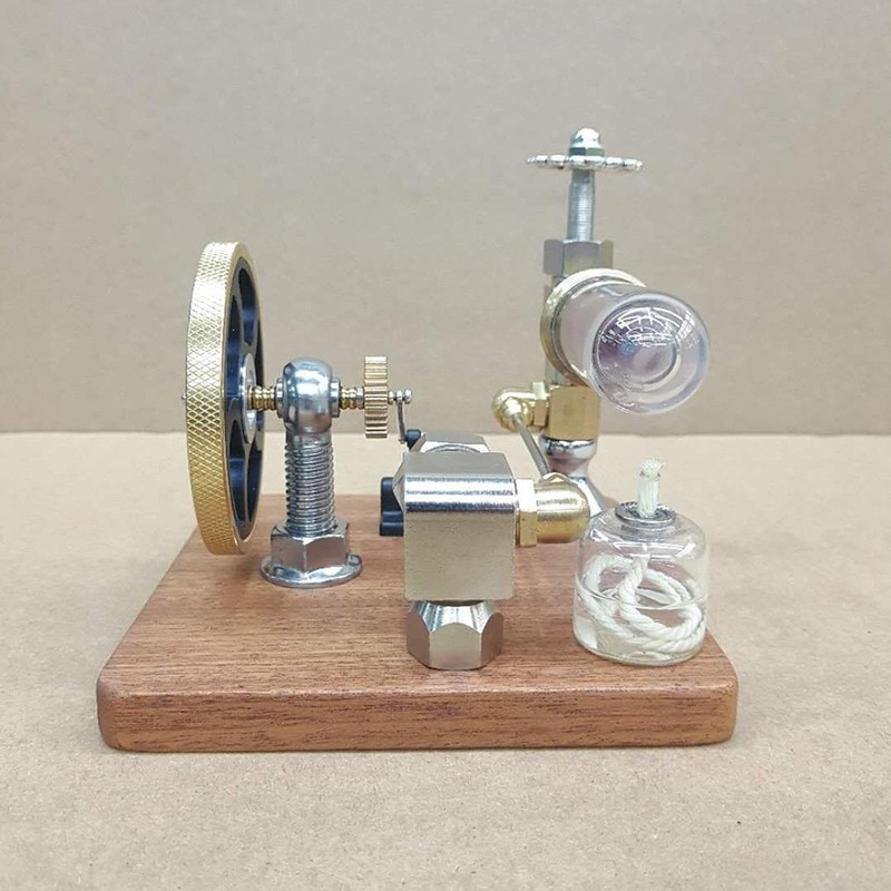 External Combustion Engine Model Adjustable Speed Piston Steam Engine Stirling Engine Model 6