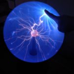 Artificial Lightning Ball Ion Ball Tesla Coil Glow Ball Arc Ball Touch Lightning Can Be Voice Controlled 12V 5