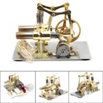 Balance Stirling engine miniature model steam power technology scientific power generation 1