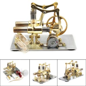 Balance Stirling engine miniature model steam power technology scientific power generation