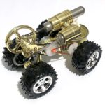 Stirling Engine Model Car Motor 3