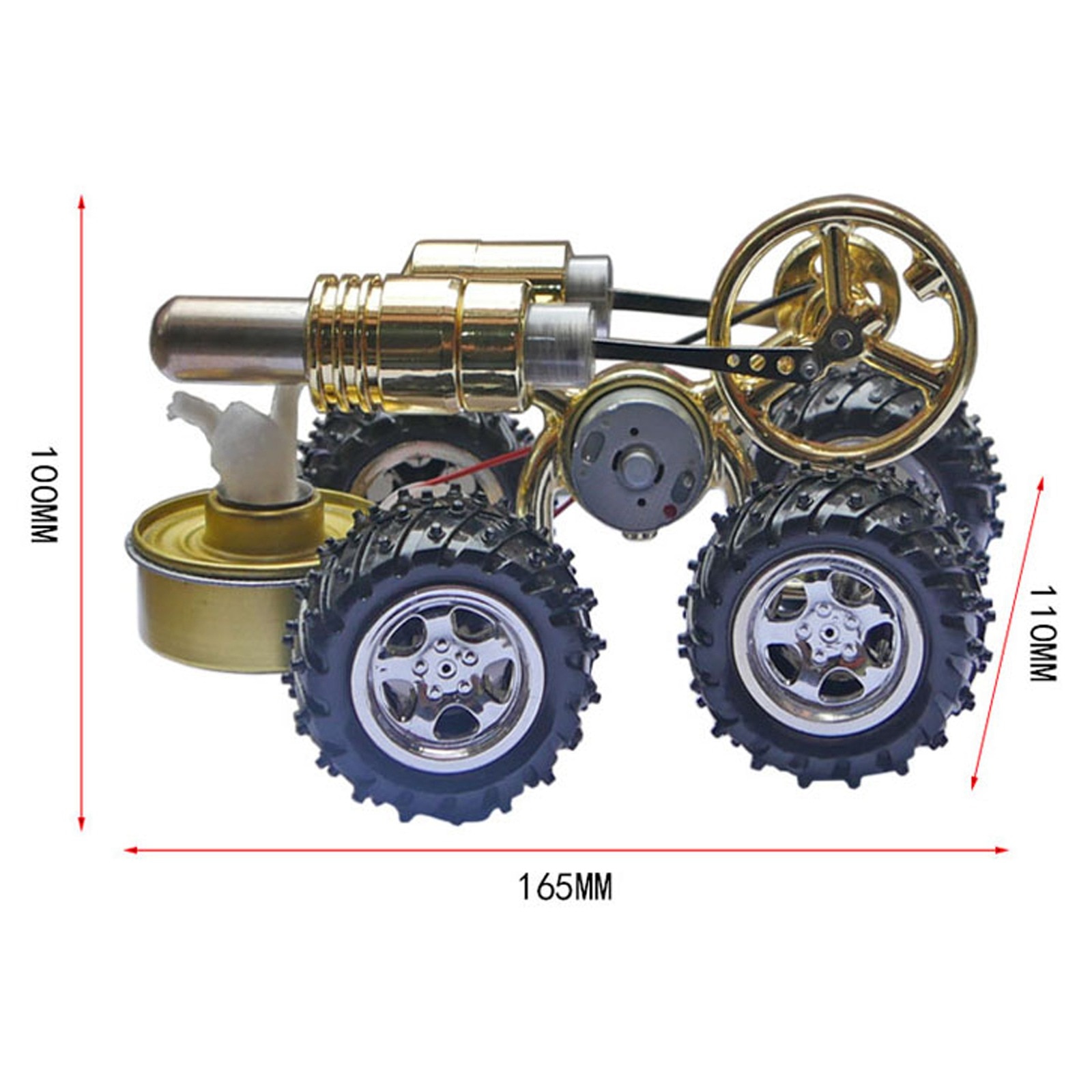 Stirling Engine Model Car Motor 6