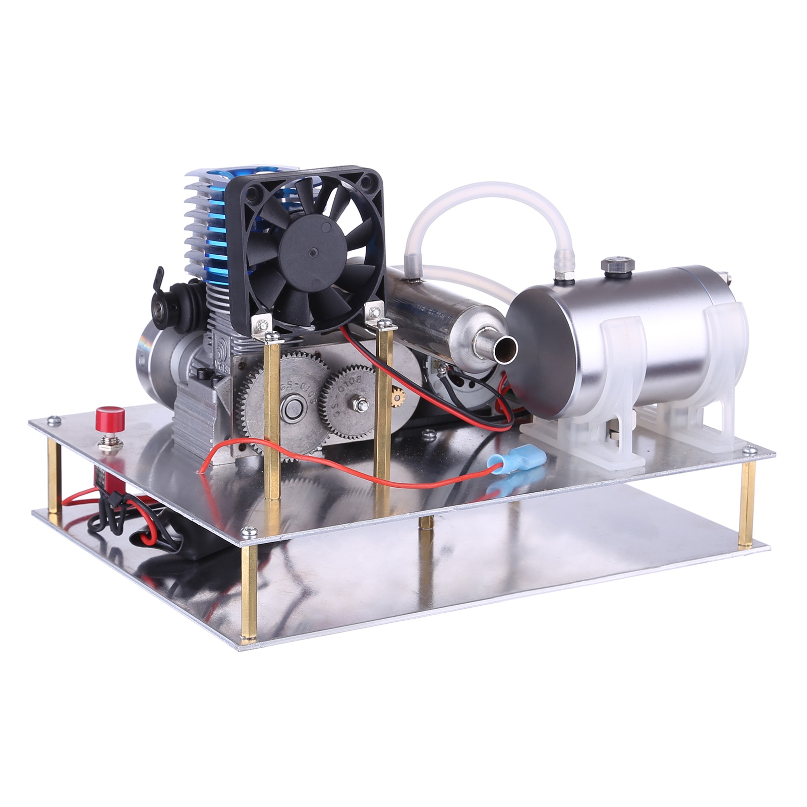 VX 18 Single Cylinder 2-stroke Air-cooled Assembled Methanol Engine Generator Model with Voltage Digital Display and Dual USB 4