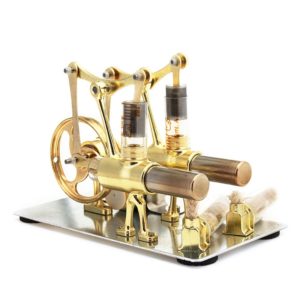 Balance Stirling engine miniature model steam power technology scientific power generation