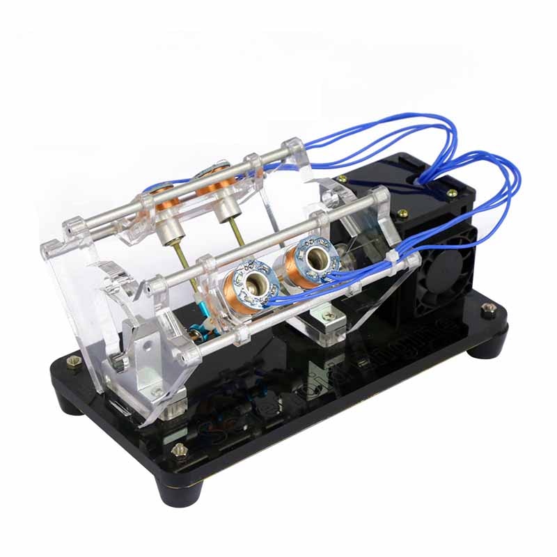 Motor model teaching motor toy small motor high speed 5v manual diy v-type electromagnet engine 4