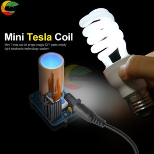 Mini Tesla Coil Kit Magic Props DIY Parts...