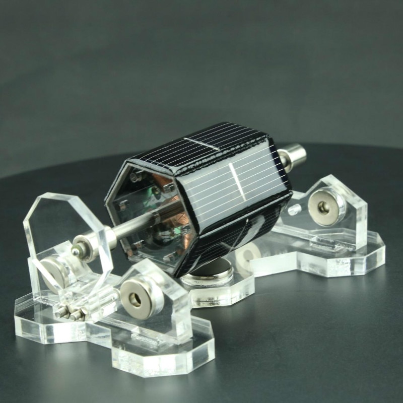 Magnetic Levitation Solar Motor Creative Magnetic Levitation Ornaments Scientific Gifts Stark Technology 1