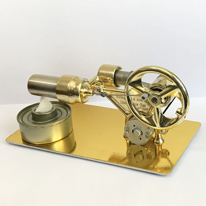 Hot Air Stirling Engine Experiment Model Power Generator Motor Educational Physic Steam Power 1