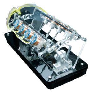 Electromagnet engine Engine model can be started High-speed motor Automobile engine v-type engine