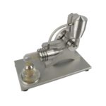 Miniature External Combustion Engine Model of Stirling Engine Generator with Startable Metal Cylinder 3